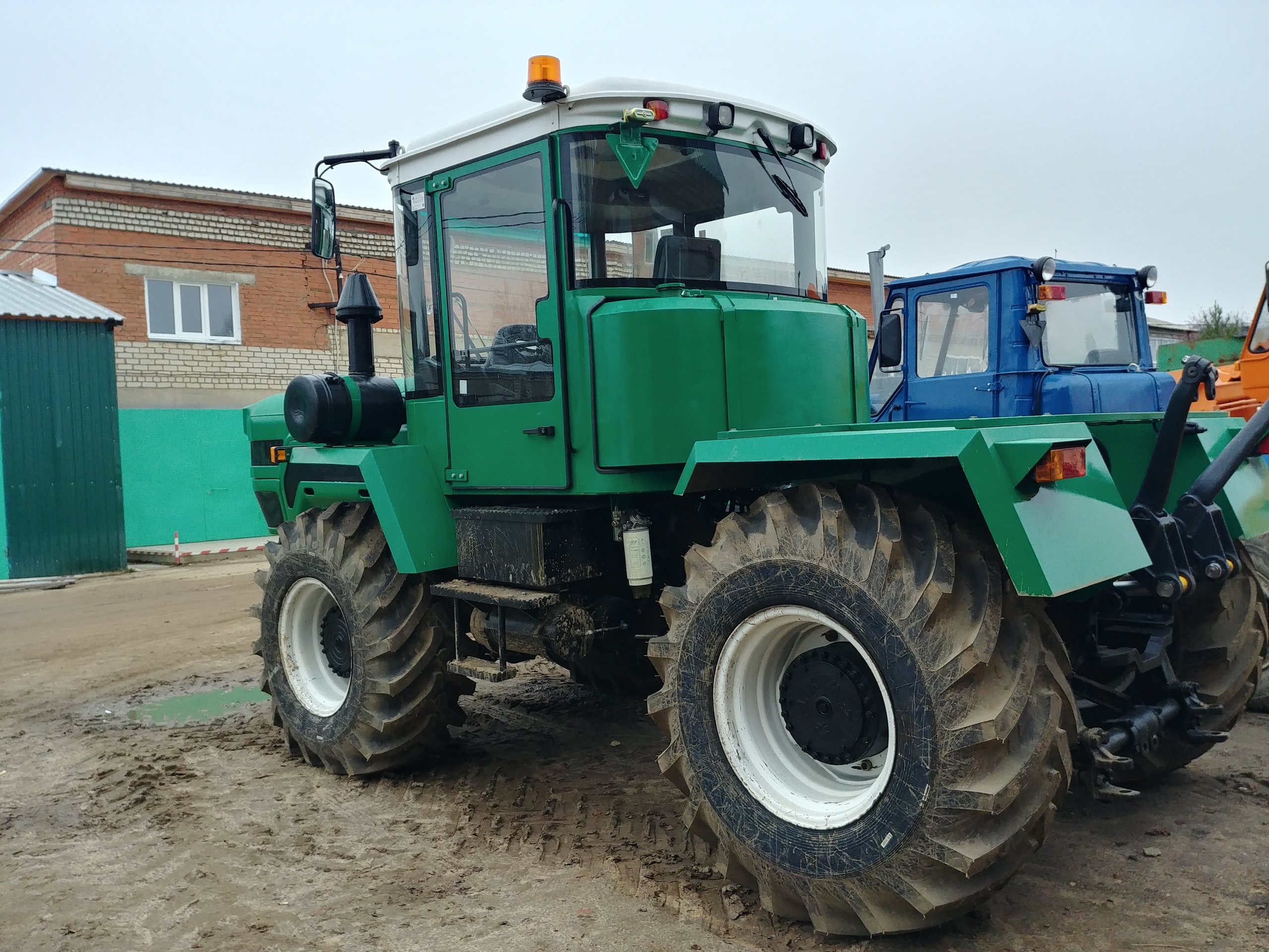 Tractor Cab Complete Redesign — T-150K Agricultural Machinery