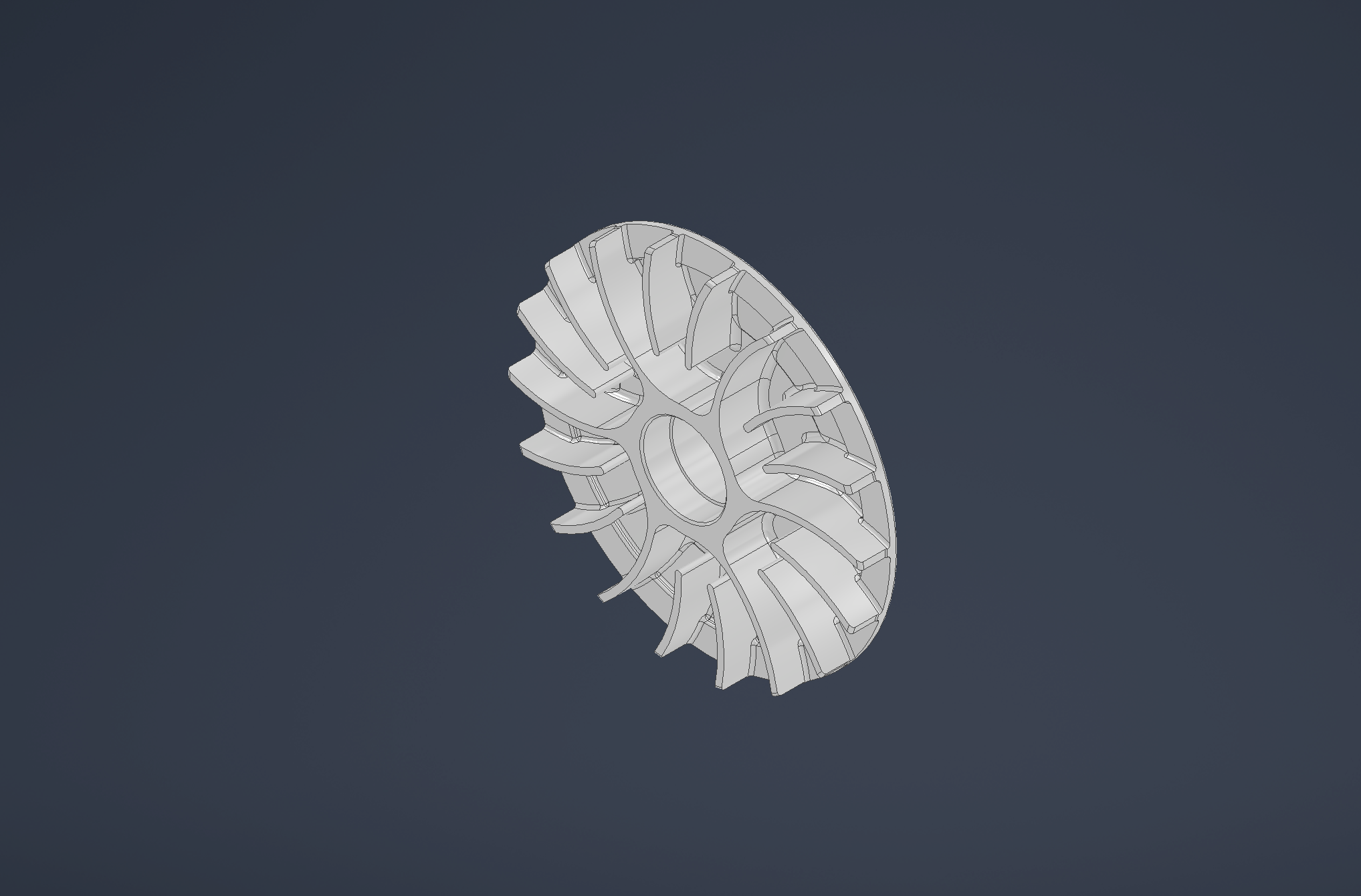 Reverse Engineering — CVT Driven Clutch Disc (Snowmobile Variator)