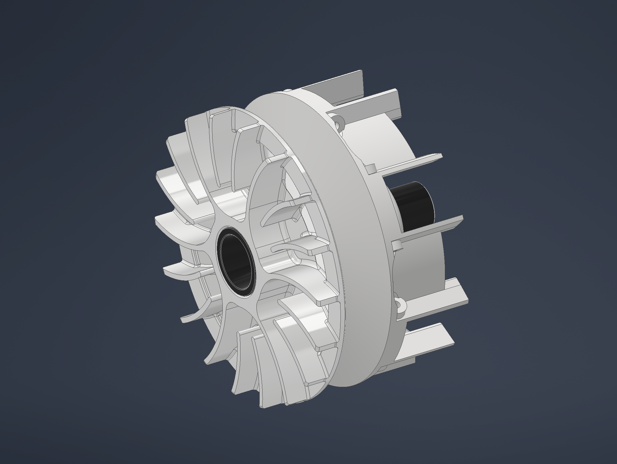 Reverse Engineering — CVT Driven Clutch Disc (Snowmobile Variator)