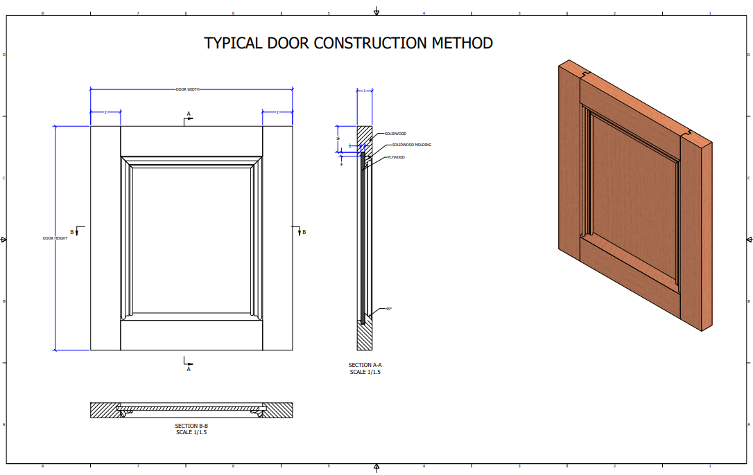 Custom Oak pantry