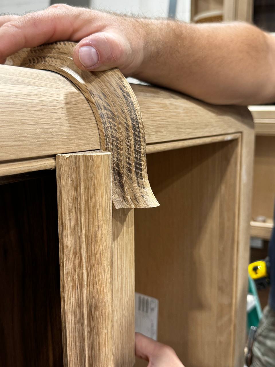 Custom Oak pantry